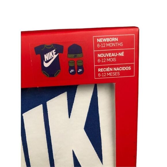 Nike Baby 3 Piece Box Set size 6-12 Months - Picture 3 of 3